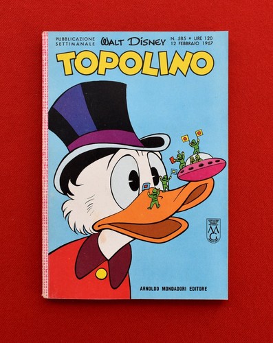 Topolino 585 con cartolina - #,