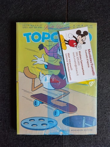 Topolino libretto blisterato - libretto,