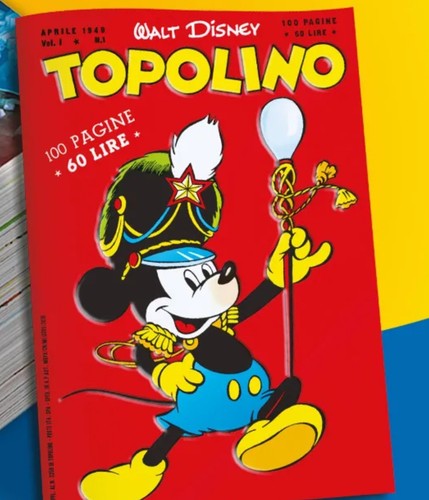 Fumetto topolino 1 - 1, ristampa
