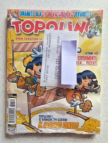 Topolino 2750 blisterato - topolino, n
