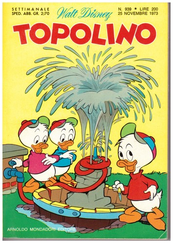 Topolino 939 con - con, bollino