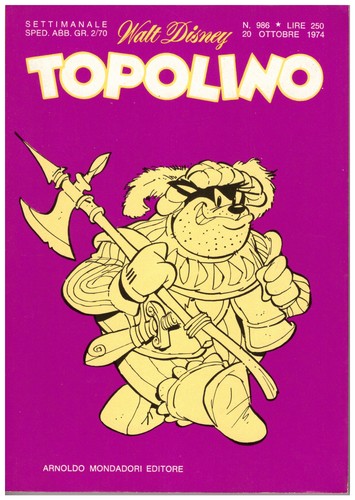 Topolino 986 con bollino - con,