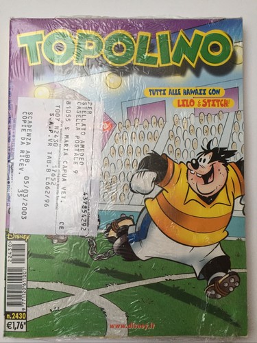 Topolino 2430 disney 2002 - topolino,