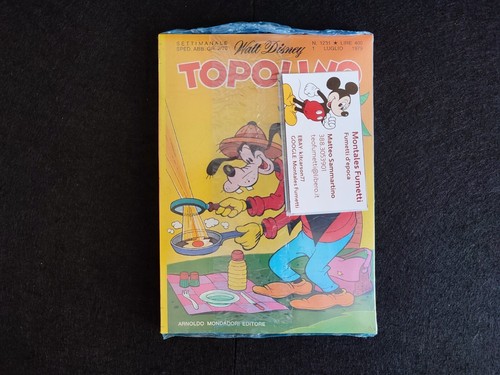 Topolino libretto blisterato - libretto,