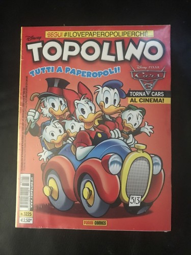 Topolino 3225 panini - topolino, n.3225