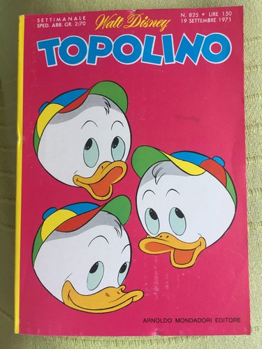 Topolino 825 19 settembre - n°,
