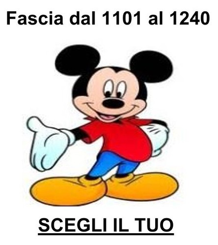 Topolino nuovi fascia - -,
