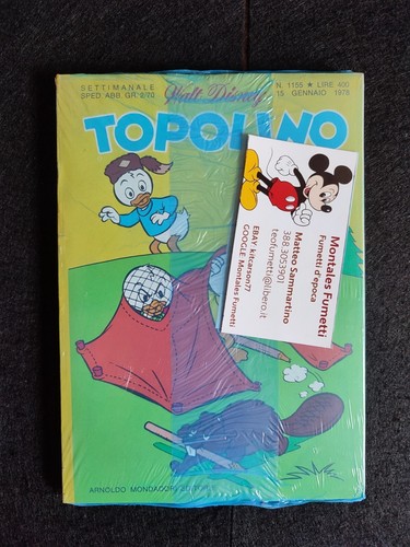 Topolino libretto blisterato - topolino,