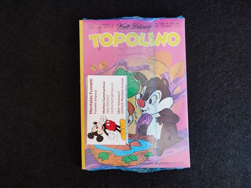 Topolino libretto blisterato - topolino,