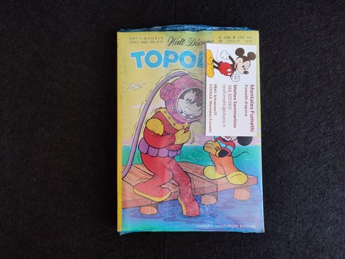 Topolino libretto blisterato - libretto,