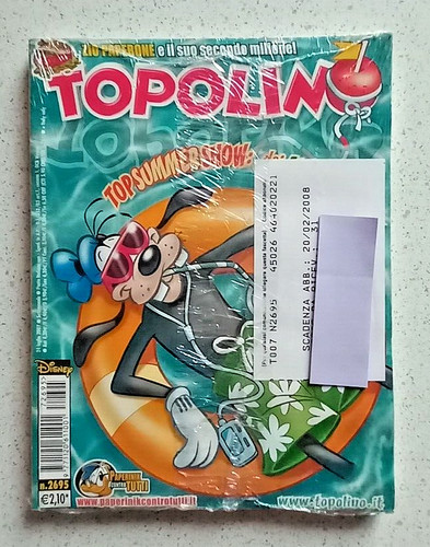 Topolino 2695 blisterato - topolino, da