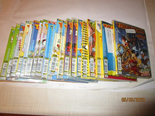 Topolino blocco 34 - **topolino, numeri