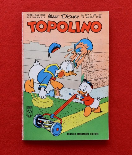 Topolino 539 con cartolina - #,