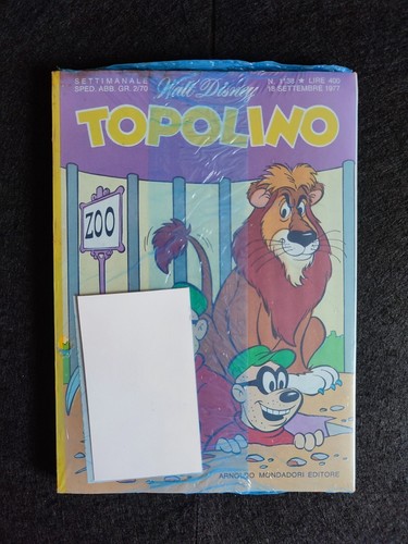 Topolino libretto blisterato - libretto,
