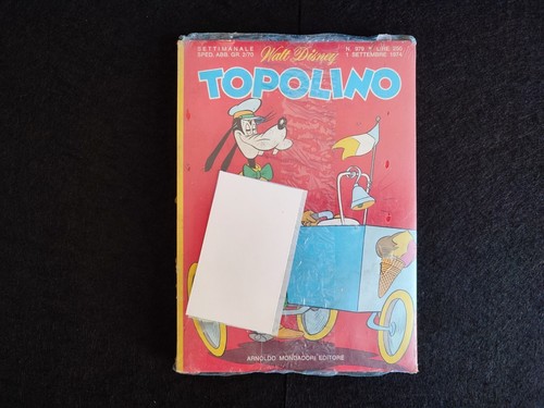 Topolino libretto blisterato - topolino,