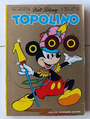 Topolino libretto 1000 - libretto, n.1000