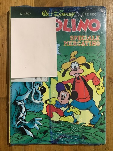 Topolino 1697 blisterato - n.,